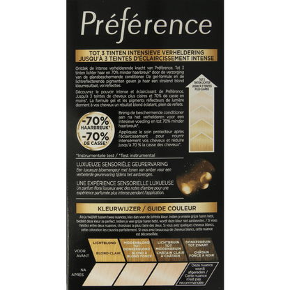 Preference 11.21 Ultra licht parelmoer asblond 1 Set - DrogistWereld