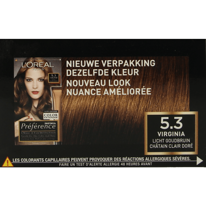 Preference 5.3 Virgin licht goudbruin 1 Set - DrogistWereld