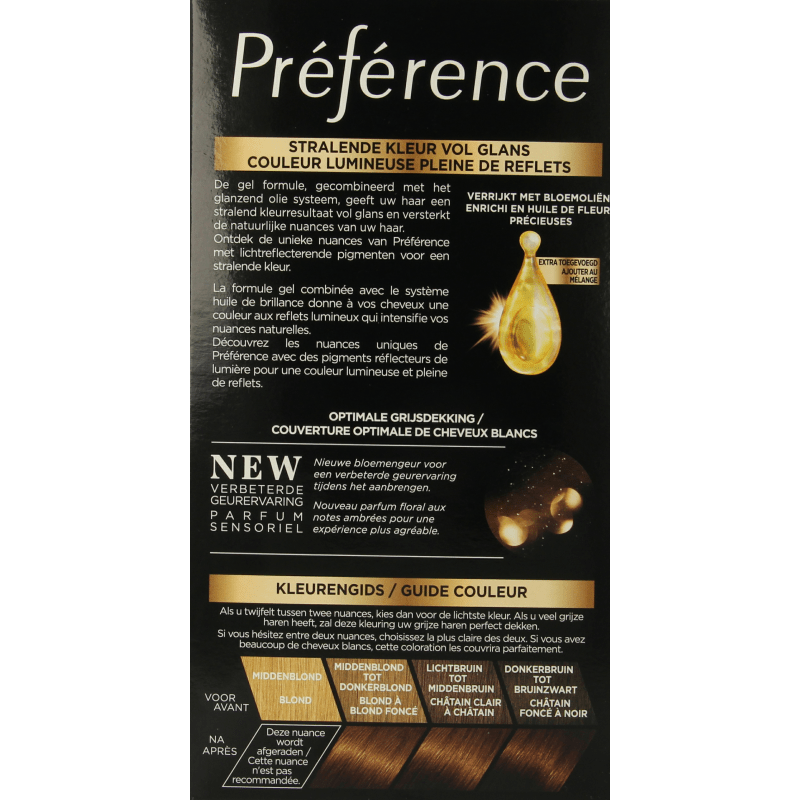 Preference 5.3 Virgin licht goudbruin 1 Set - DrogistWereld
