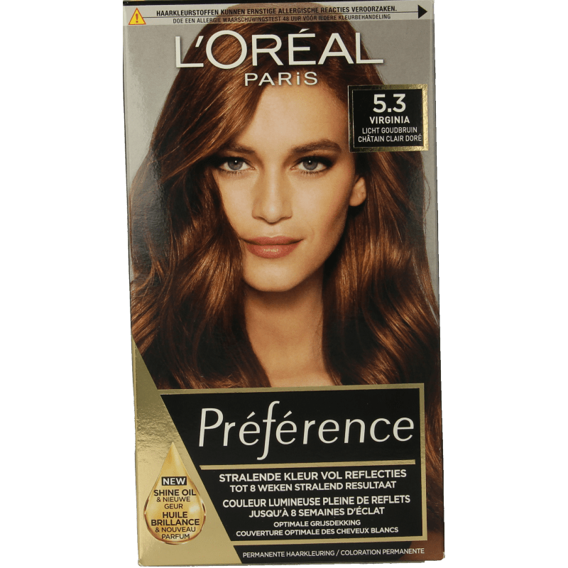 Preference 5.3 Virgin licht goudbruin 1 Set - DrogistWereld