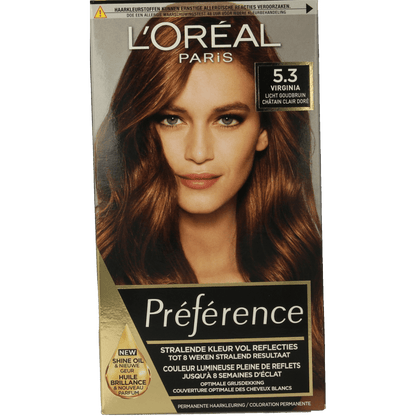 Preference 5.3 Virgin licht goudbruin 1 Set - DrogistWereld