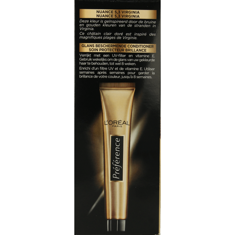 Preference 5.3 Virgin licht goudbruin 1 Set - DrogistWereld