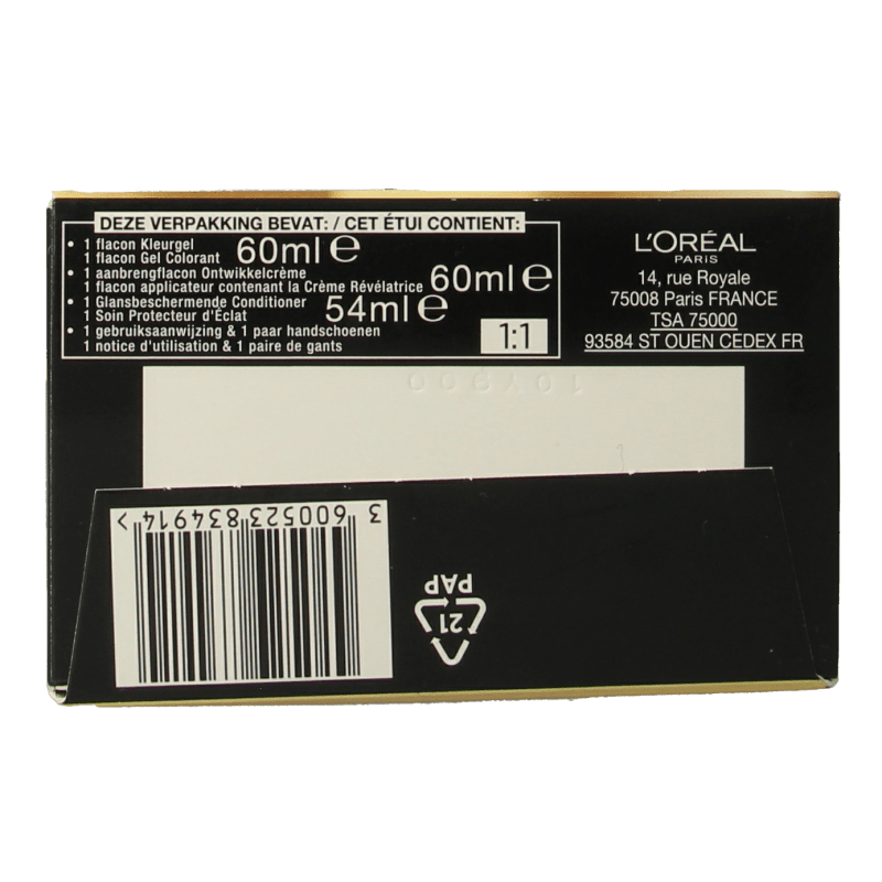 Preference 6.21 Zurich zeer licht koel bruin 1 Sachets - DrogistWereld