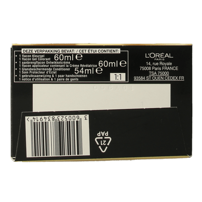 Preference 6.21 Zurich zeer licht koel bruin 1 Sachets - DrogistWereld