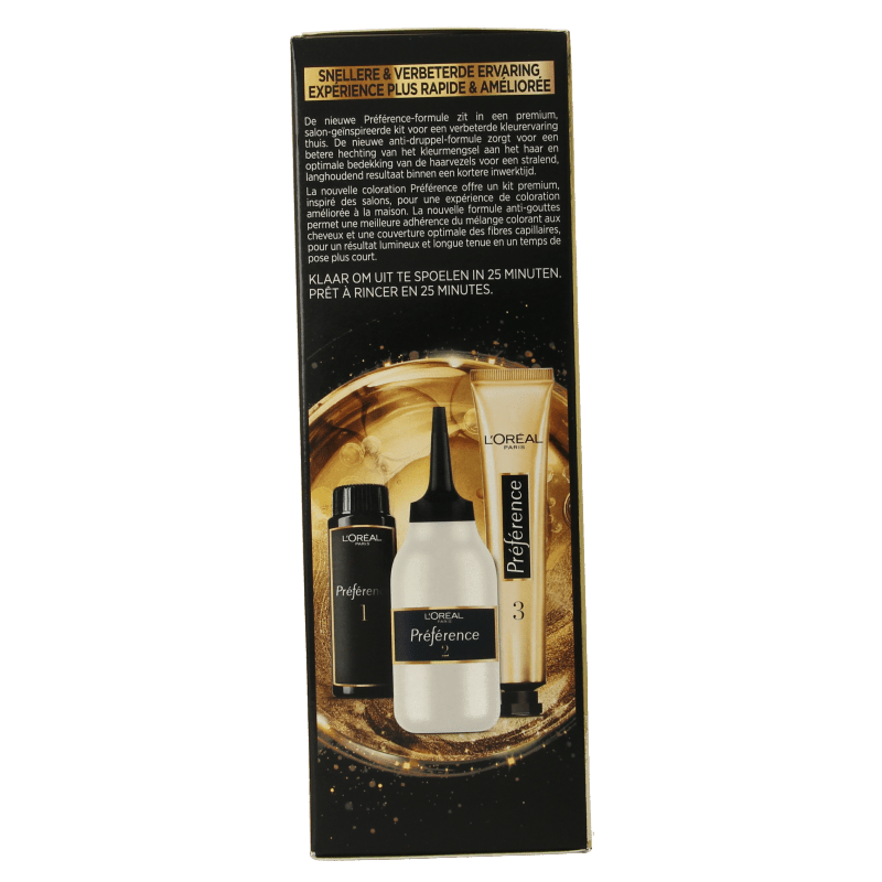 Preference 6.21 Zurich zeer licht koel bruin 1 Sachets - DrogistWereld