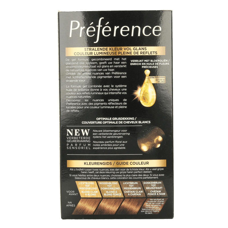 Preference 6.35 Havana donker goud mahonieblond 1 Set - DrogistWereld