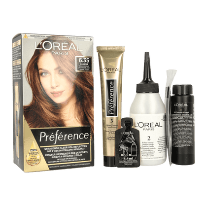 Preference 6.35 Havana donker goud mahonieblond 1 Set - DrogistWereld