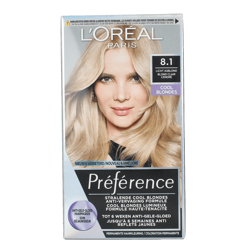 Preference 8.1 Copenhagen licht asblond 1 Set - DrogistWereld