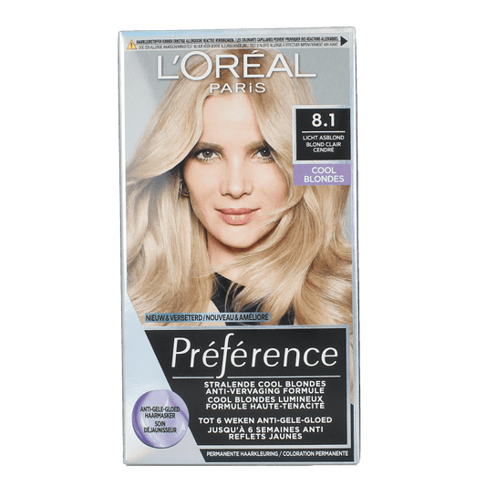 Preference 8.1 Copenhagen licht asblond 1 Set - DrogistWereld