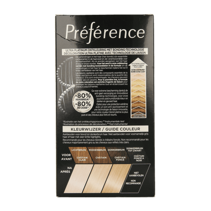 Preference Bleach ultra platinum ontkleuring 1 Set - DrogistWereld