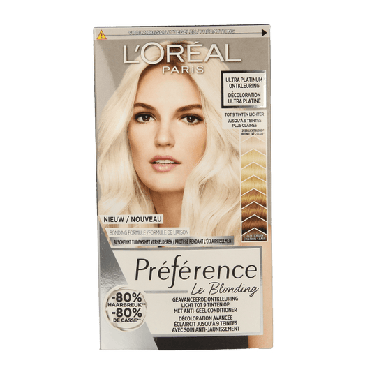 Preference Bleach ultra platinum ontkleuring 1 Set - DrogistWereld