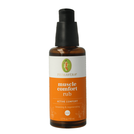 Primavera Muscle comfort rub bio 50 Milliliter - DrogistWereld
