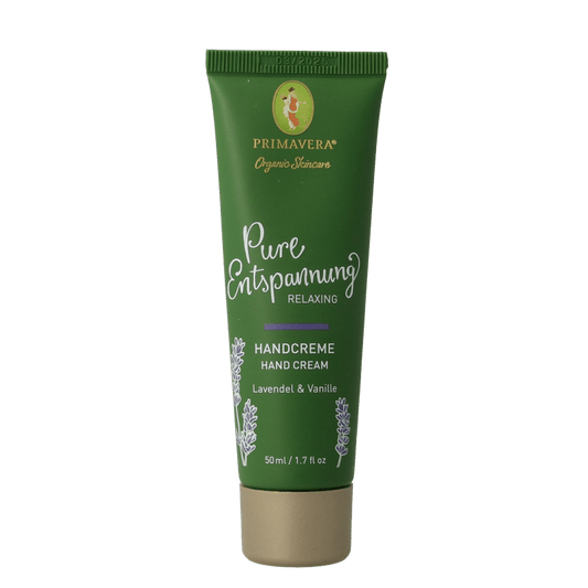 Primavera Relaxing hand cream 50 Milliliter - DrogistWereld