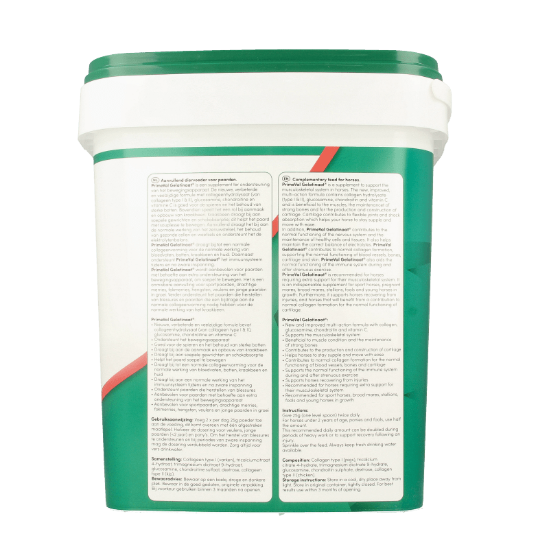 Primeval Gelatinaat paard 5 Kilogram - DrogistWereld