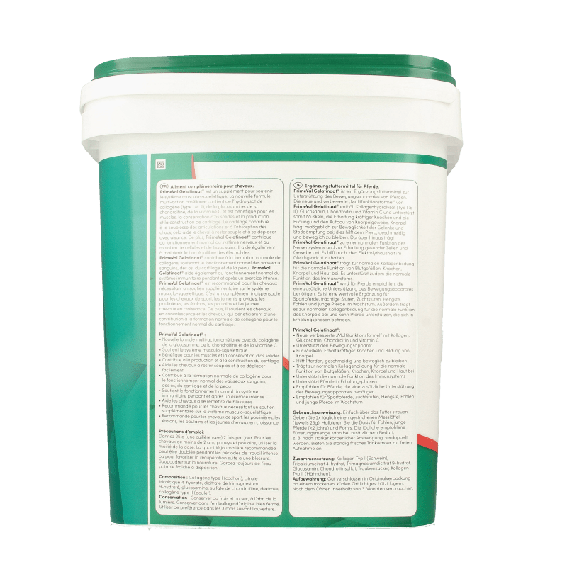 Primeval Gelatinaat paard 5 Kilogram - DrogistWereld