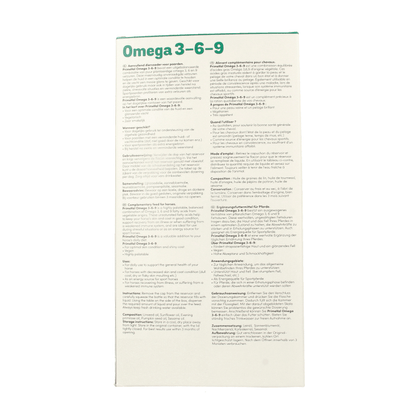 Primeval Omega 3 - 6 - 9 paard 1 Liter - DrogistWereld