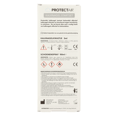 Protectair Kalknagel startset kalknagelkwastje en schoenspray 1 Set - DrogistWereld
