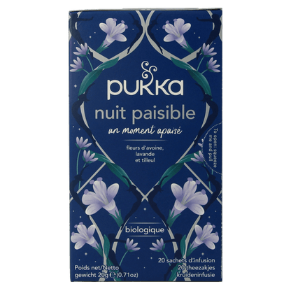 Pukka Night time thee bio 20 Zakjes - DrogistWereld
