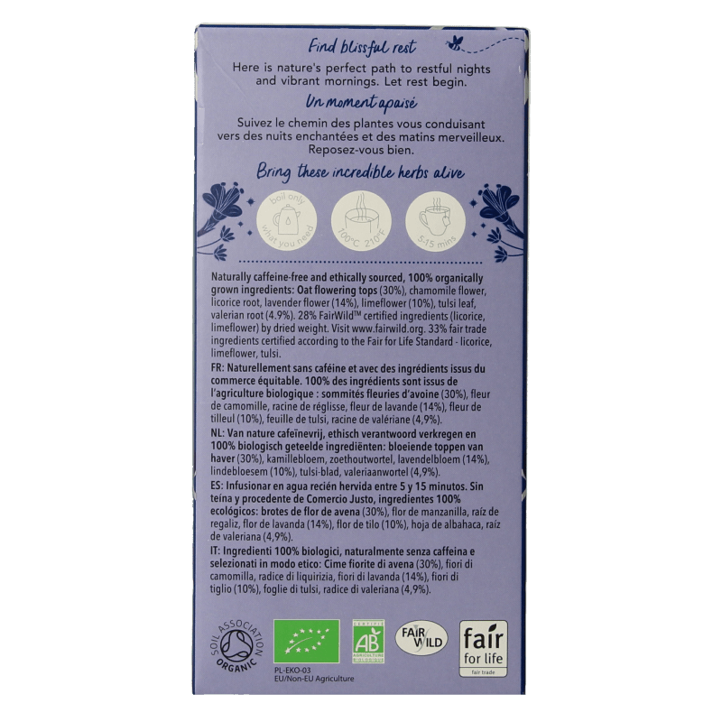 Pukka Night time thee bio 20 Zakjes - DrogistWereld
