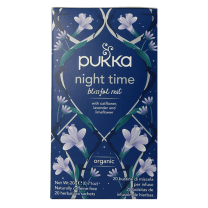 Pukka Night time thee bio 20 Zakjes - DrogistWereld
