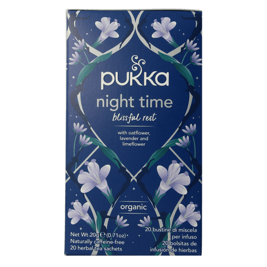 Pukka Night time thee bio 20 Zakjes - DrogistWereld