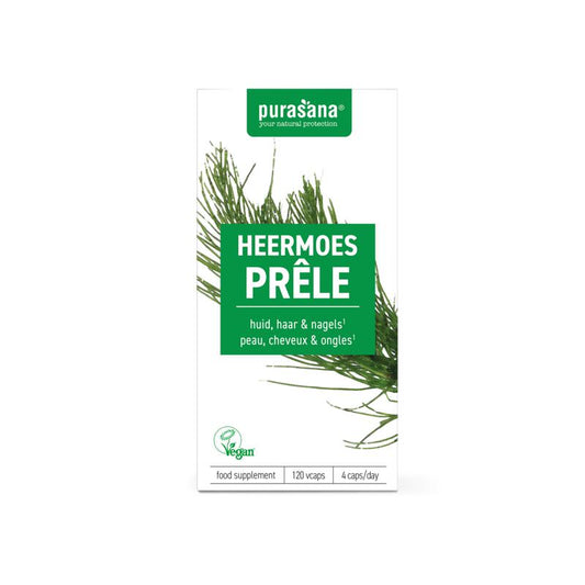 Purasana Heermoes vegan 120 Vegetarische capsules - DrogistWereld