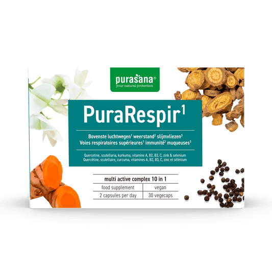 Purasana Purarespir 30 Vegetarische capsules - DrogistWereld