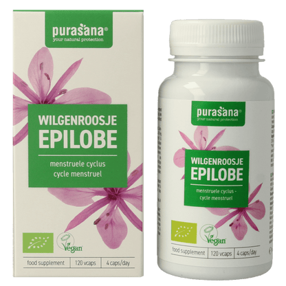 Purasana Wilgenroosje vegan bio 120 Vegetarische capsules - DrogistWereld
