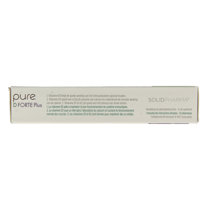 Pure D forte plus 60 Kauwtabletten - DrogistWereld