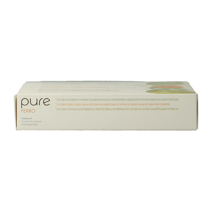 Pure Ferro 60 Tabletten - DrogistWereld