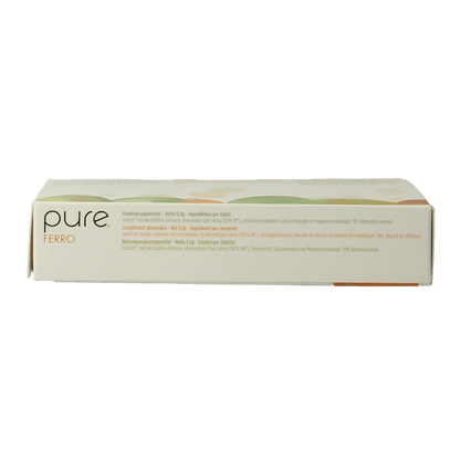 Pure Ferro 60 Tabletten - DrogistWereld