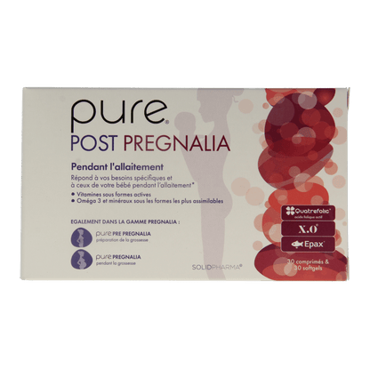 Pure Post pregnalia 30 tabletten & 30 softgels 60 Stuks - DrogistWereld