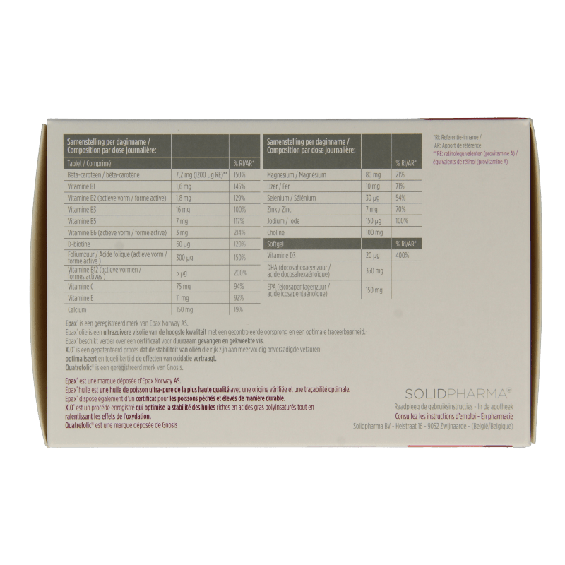 Pure Post pregnalia 30 tabletten & 30 softgels 60 Stuks - DrogistWereld