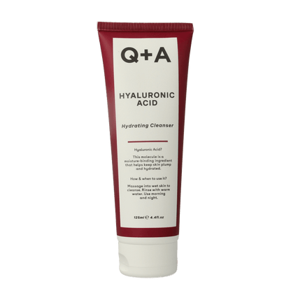 Q+A Hyaluronic acid cleansing gel 125 Milliliter - DrogistWereld