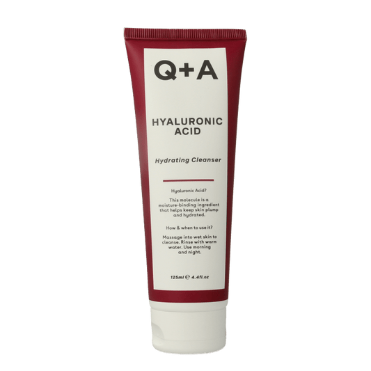 Q+A Hyaluronic acid cleansing gel 125 Milliliter - DrogistWereld