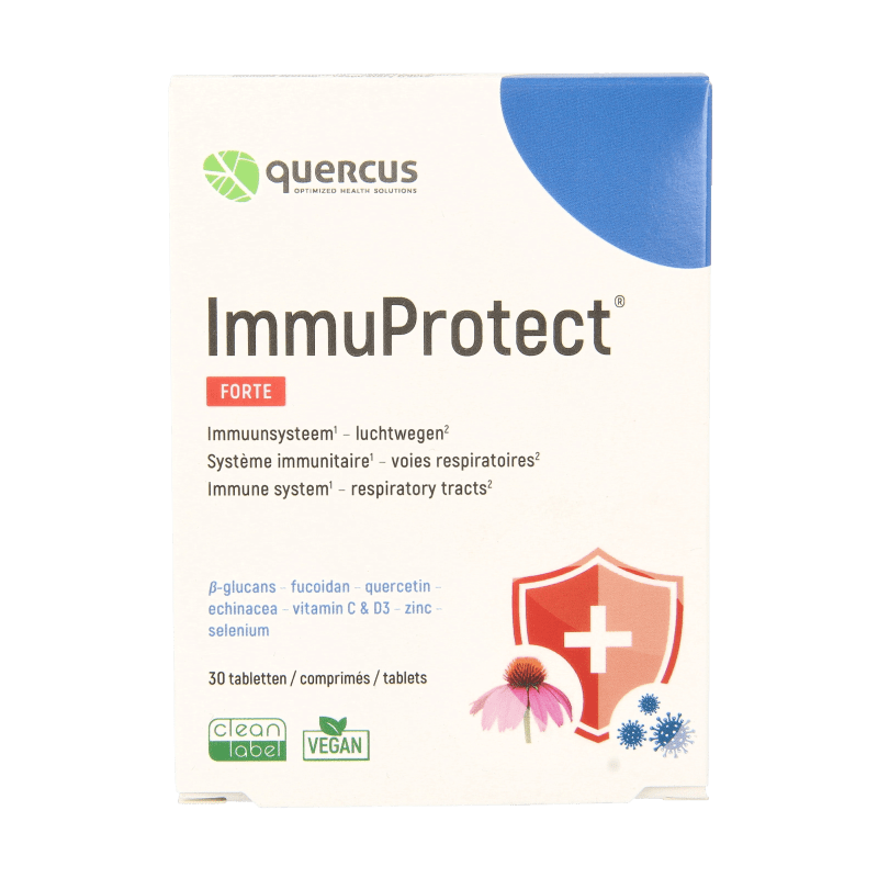 Quercus Immuprotect forte bio 30 Tabletten - DrogistWereld
