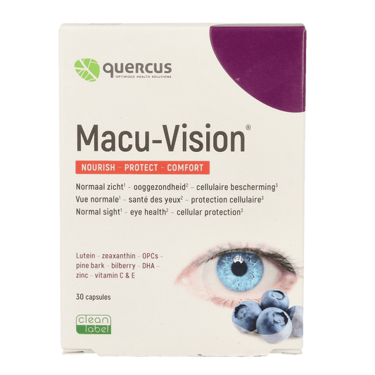 Quercus Macu - vision 30 Capsules - DrogistWereld