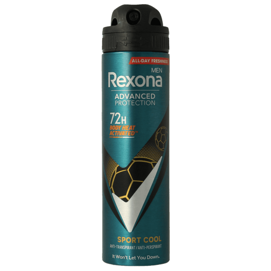 Rexona Deodorant spray 72h sport cool 150 Milliliter - DrogistWereld