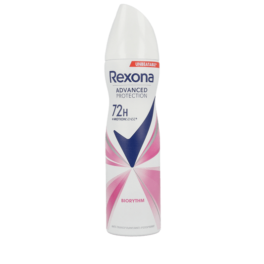 Rexona Deodorant spray biorythm 150 Milliliter - DrogistWereld