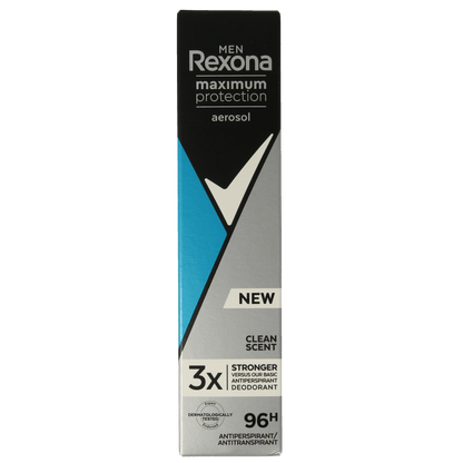 Rexona Deodorant spray men clean scent 100 Milliliter - DrogistWereld