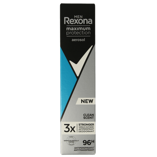 Rexona Deodorant spray men clean scent 100 Milliliter - DrogistWereld