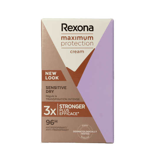 Rexona Deodorant stick women max prot sensitive 45 Milliliter - DrogistWereld