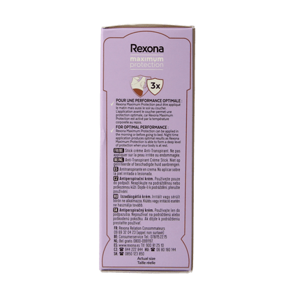Rexona Deodorant stick women max prot sensitive 45 Milliliter - DrogistWereld