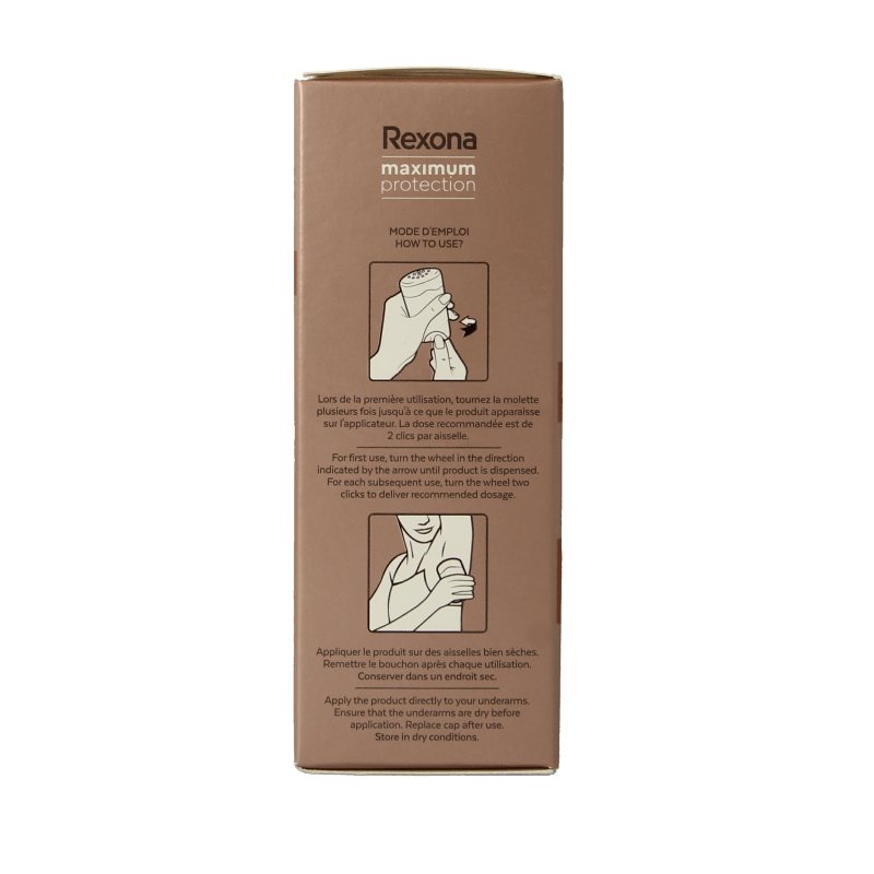 Rexona Deodorant stick women max prot sensitive 45 Milliliter - DrogistWereld