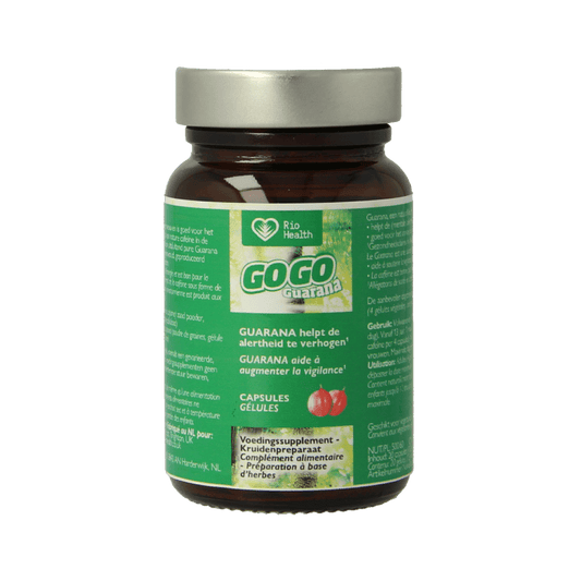 RIO Gogo guarana 500mg 10 dagen 20 Capsules - DrogistWereld