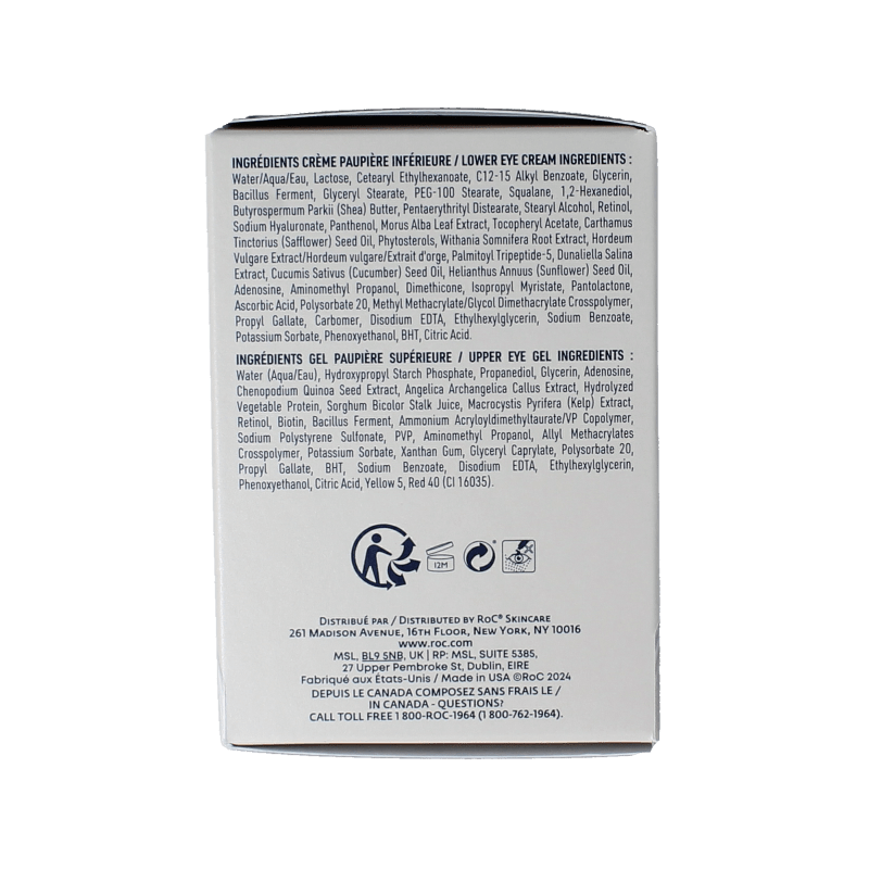 ROC Derm correxion dual eye cream 20 Milliliter - DrogistWereld