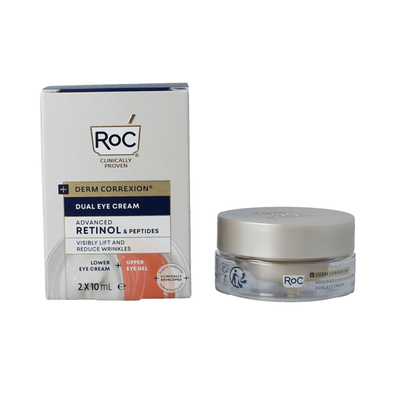 ROC Derm correxion dual eye cream 20 Milliliter - DrogistWereld