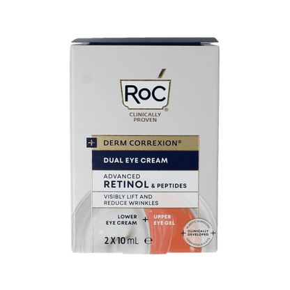 ROC Derm correxion dual eye cream 20 Milliliter - DrogistWereld