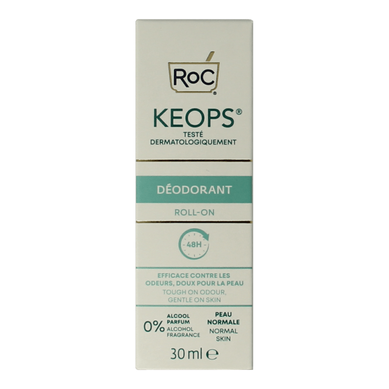 ROC Keops deodorant roll on 30 Milliliter - DrogistWereld