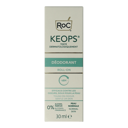 ROC Keops deodorant roll on 30 Milliliter - DrogistWereld
